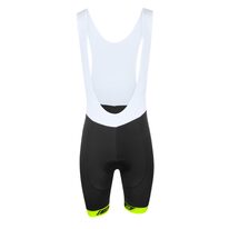 Bibshorts FORCE B38 with padding (black/fluorescent) L