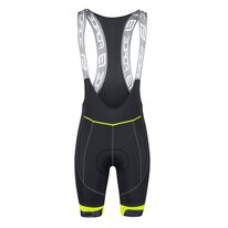 Bibshorts FORCE Fame with padding (black/fluorescent) L