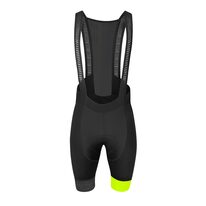 Bibshorts FORCE Fashion with padding (black/fluorescent) M