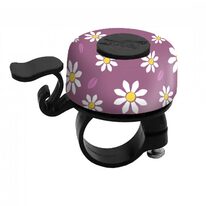 Bicycle bell BONIN Daisies (purple)