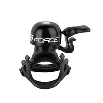 Bicycle bell FORCE CHICK 19.2-31.8mm (black)