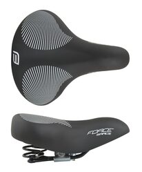 Bicycle saddle Force Grace 265x215mm (with springs)