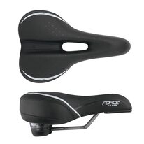 Bicycle saddle FORCE Luna 250x175mm