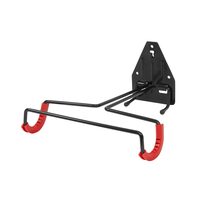 Bike hanger-wall FORCE foldable (steel, black, max 15kg)