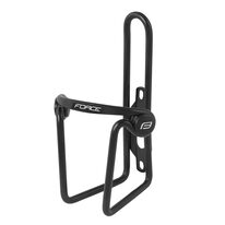 Bottle cage FORCE Dot (aluminium, black)