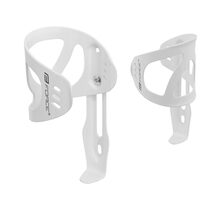 Bottle cage FORCE Uni (aluminium, white)