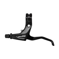 Stabdžių rankenėlė (kairė) Shimano 2 pirštai BL-T610, Deore V-Brake (juoda)