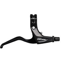 Brake lever (right) Shimano Deore T-611, V-type, 3 finger, (black)