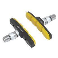 Brake pads FORCE One-off // V-Brake, 70 mm (black/yellow)