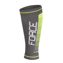 Compression gaiters FORCE COMPRESS (grey/fluorescent) L-XL 