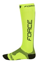 Compression socks FORCE Athletic Pro (fluorescent) 48-49 XXL