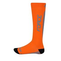 Compression socks FORCE Tessera (orange/blue) 36-41 S-M