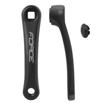 Crank arm FORCE 140 mm (aluminium, black)