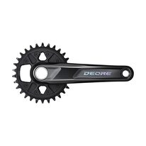 Шатун Shimano DEORE FC-M6120-1 / 1-скоростной / 30T / 175mm