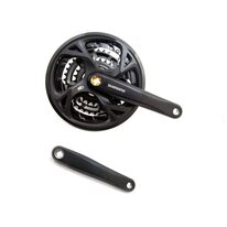 Шатун Shimano FC-M371 / 3-скоростной / 48-36-26T / 175mm