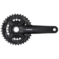 Crankset Shimano MT210-2 / 2-speed / 36-22T / 175mm