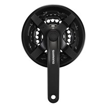 Шатун Shimano Tourney TY301 / 3-скоростной / 48-38-28T / 170mm