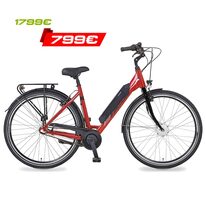 E-bike Prophete Geniesser 22.ESC.10 28" // N3 size 20" (50 cm) (red)