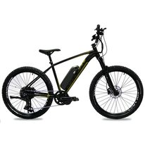 E-bike RAVEN Squad AEG 350W, 27,5" // 10G size 21" (53cm) (black/yellow) 