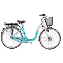 Elektrinis FORCE Liveebike 28" N7 dydis 19" (48cm) (baltas/žydras)