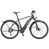 Electric KTM Macina CROSS P510 Street 28" 9G размер 22" (56cm) (серый/оранжевый) 021351116