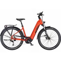 Elektrinis KTM Macina GRAN 610 28" 9G dydis 22" (56cm) (oranžinė/juoda)