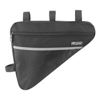 Frame bag FORCE Large Eco 2,5l (black/grey)