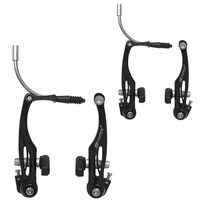 Front and rear brakes FORCE V-brake (aluminium, black)