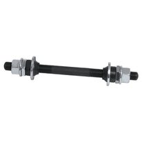 Front axle hub 140x8 mm (black)