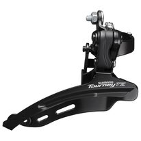 Priekinis pavarų perjungiklis SHIMANO TZ510-DS6 DP S 28/38/48  3x6 pavarų