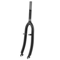 Front rigid fork FORCE 28" V-brake 1 1/8" (steel, black)