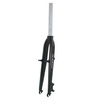 Front rigid fork FORCE MTB 26" for disc brakes (Stand) + V-brake (aluminium, black)