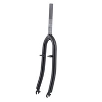 Front rigid fork FORCE Trekking 28" V-brake 1" thread (steeel, black)