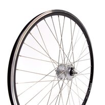 Front wheel 28/29" 36H Shimano DH-3N20-A dinama 6V-3W, Shurman Euroline 622x19 rim, V-brake (black/silver)