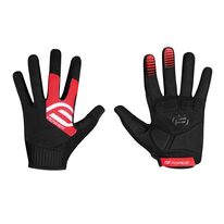 Gloves FORCE MTB Power (black/red) M