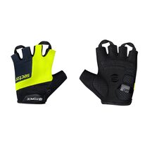 Gloves FORCE Sector Gel, S (black/fluorescent)