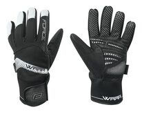 Gloves FORCE Warm winter (black) size M