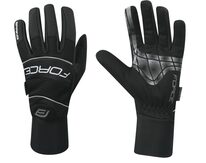 Gloves FORCE Windster Spring (black) size S