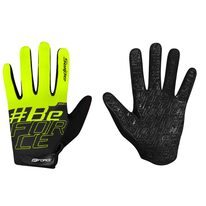 Gloves MTB SWIPE summer (black/fluorescent) M