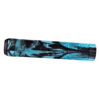 Grips rubber FORCE BMX (black/blue) 145mm