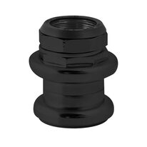 Headset FORCE threaded 1 1/8'' (Fe, black)