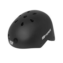 Шлем FORCE BMX 58-61cm L-XL (черный матовый)