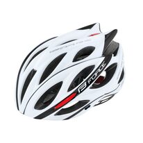 Helmet FORCE Bull 54-58cm S-M (white/black)