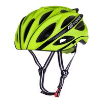 Helmet FORCE BULL, S-M, 54-58cm (fluorescent/black)