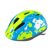 Helmet FORCE Fun Planets 52-56cm M (fluo/blue)