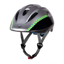 Helmet FORCE FUN POLICE, M, 52 - 56 cm (black/silver)