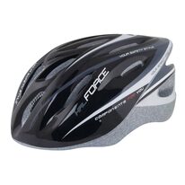 Helmet FORCE Hal 48-54cm XS-S (black/grey/white)