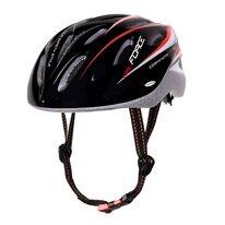 Helmet FORCE Hal 48-54cm XS-S (black/red/white)