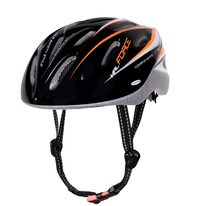 Helmet FORCE Hal 58-62cm L-XL (black/orange/white)