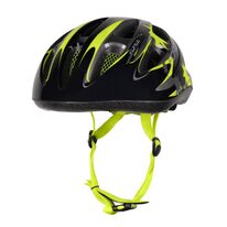 Helmet FORCE Lark 54-58cm M (kids, black/grey/fluorescent)